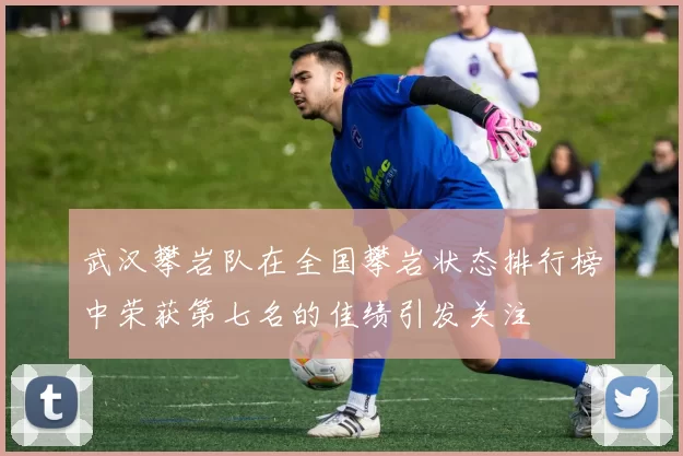 武汉攀岩队在全国攀岩状态排行榜中荣获第七名的佳绩引发关注