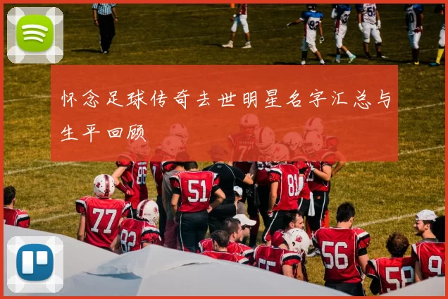 怀念足球传奇去世明星名字汇总与生平回顾